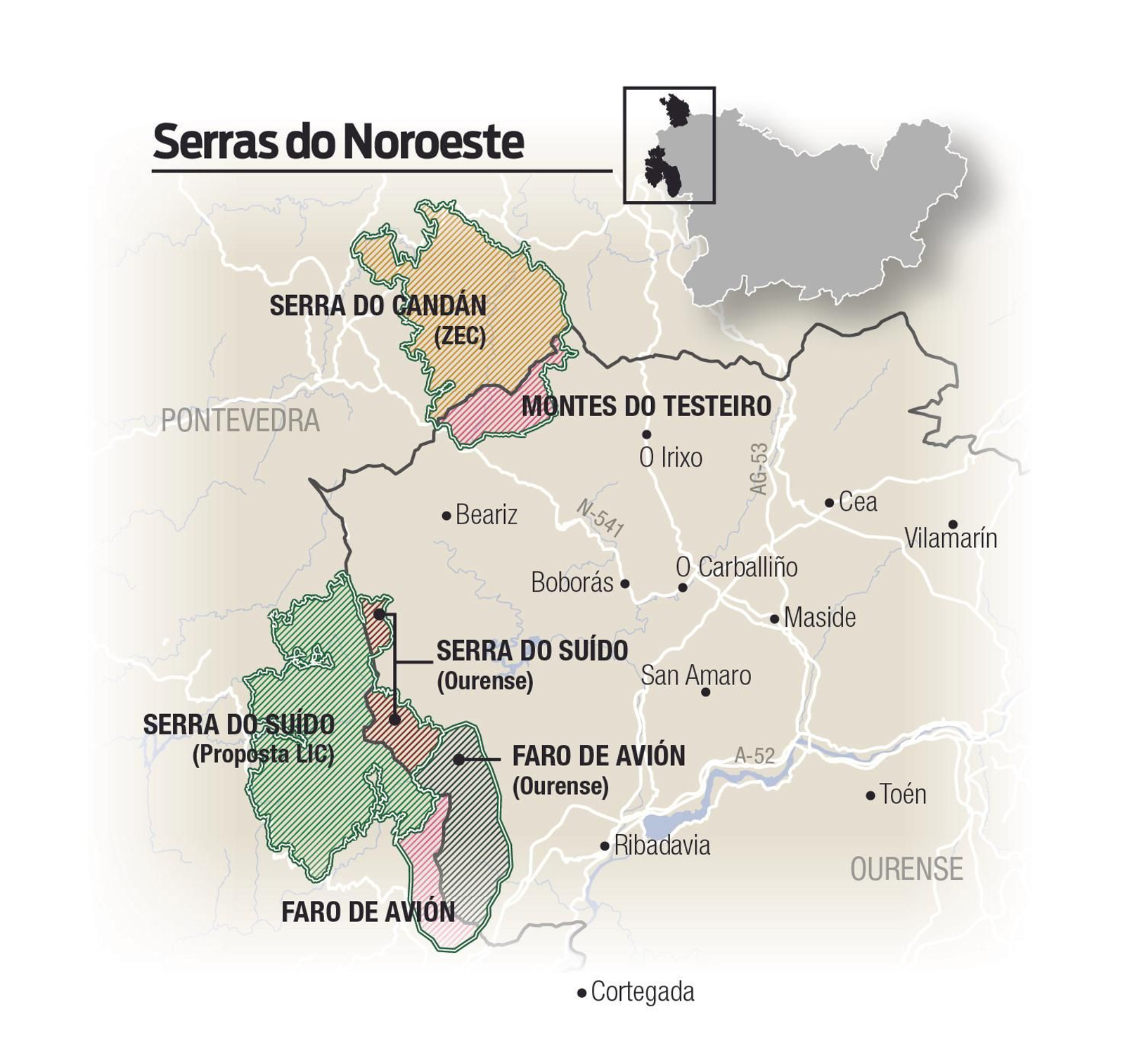Galería | As serras noroccidentais, en fotos.