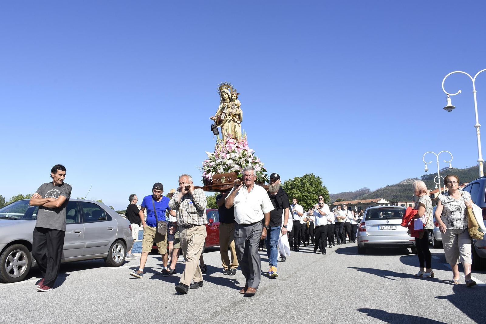 La Virgen del Carmen en Coruxo // María Correa