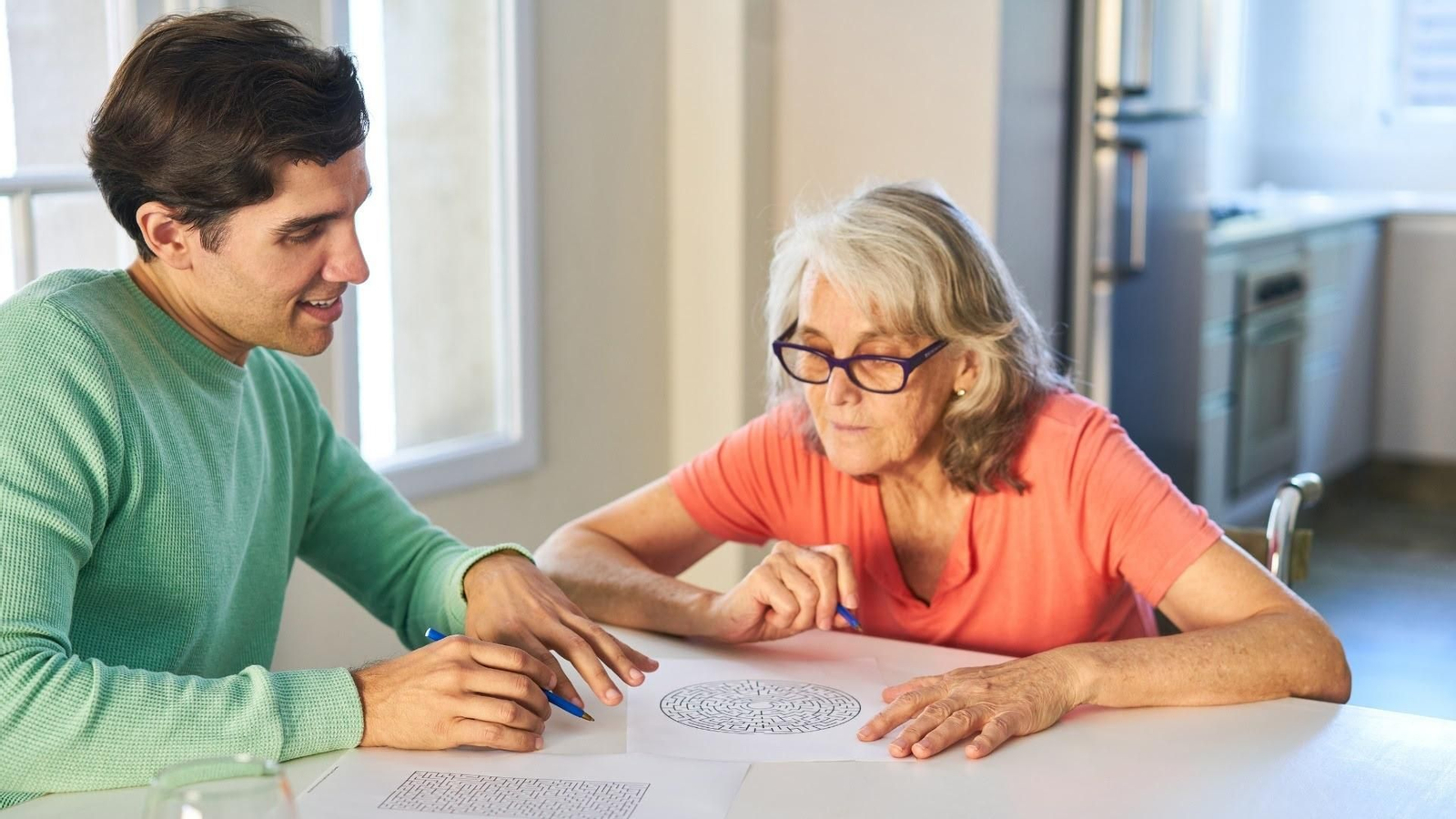 Una persona con alzhéimer. // E.P.