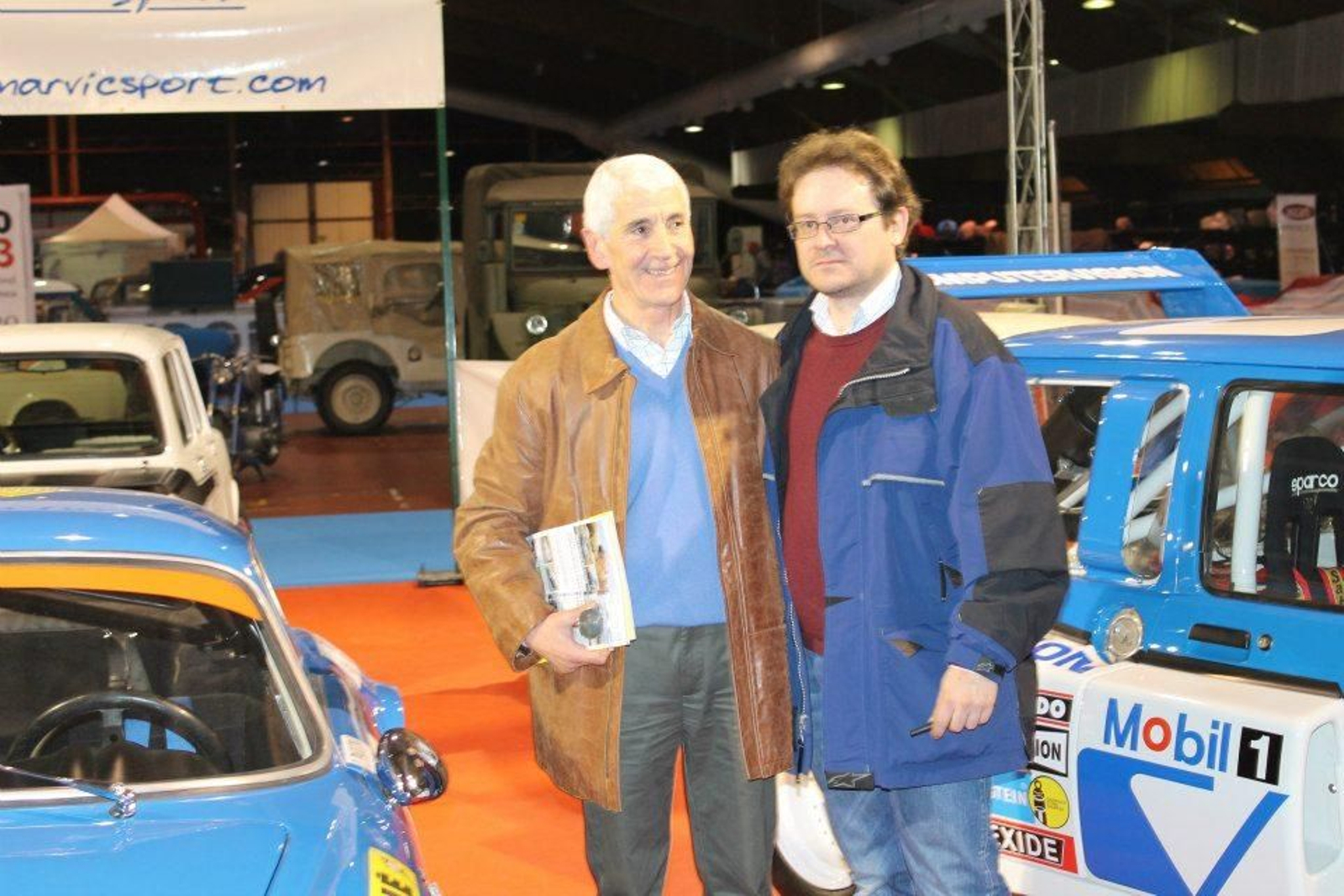 Pepe Pavón y Julio Álvarez, en una foto de archivo.