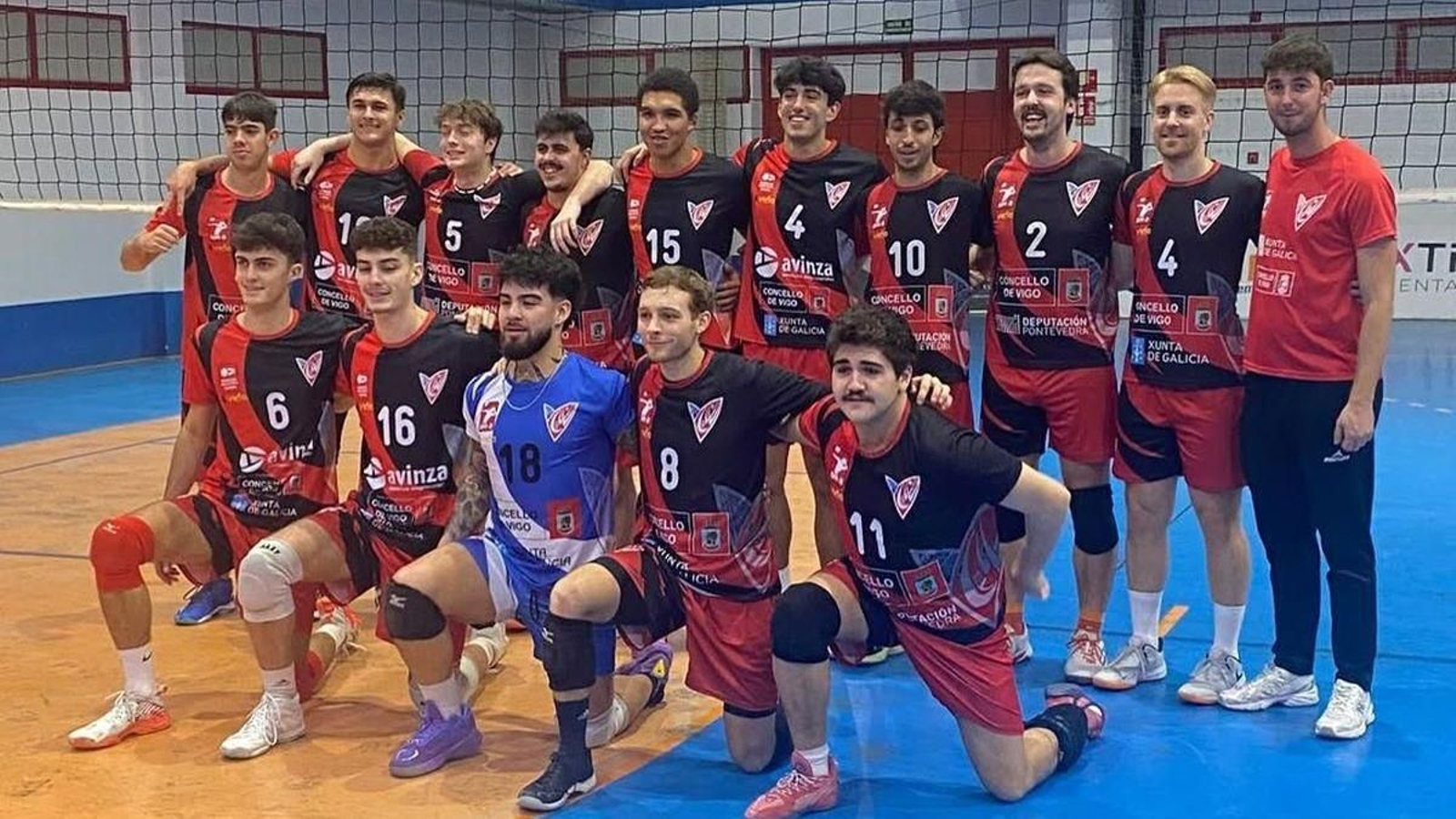 Los jugadores del segundo equipo del club de Coia dominan con claridad la competición autonómica.