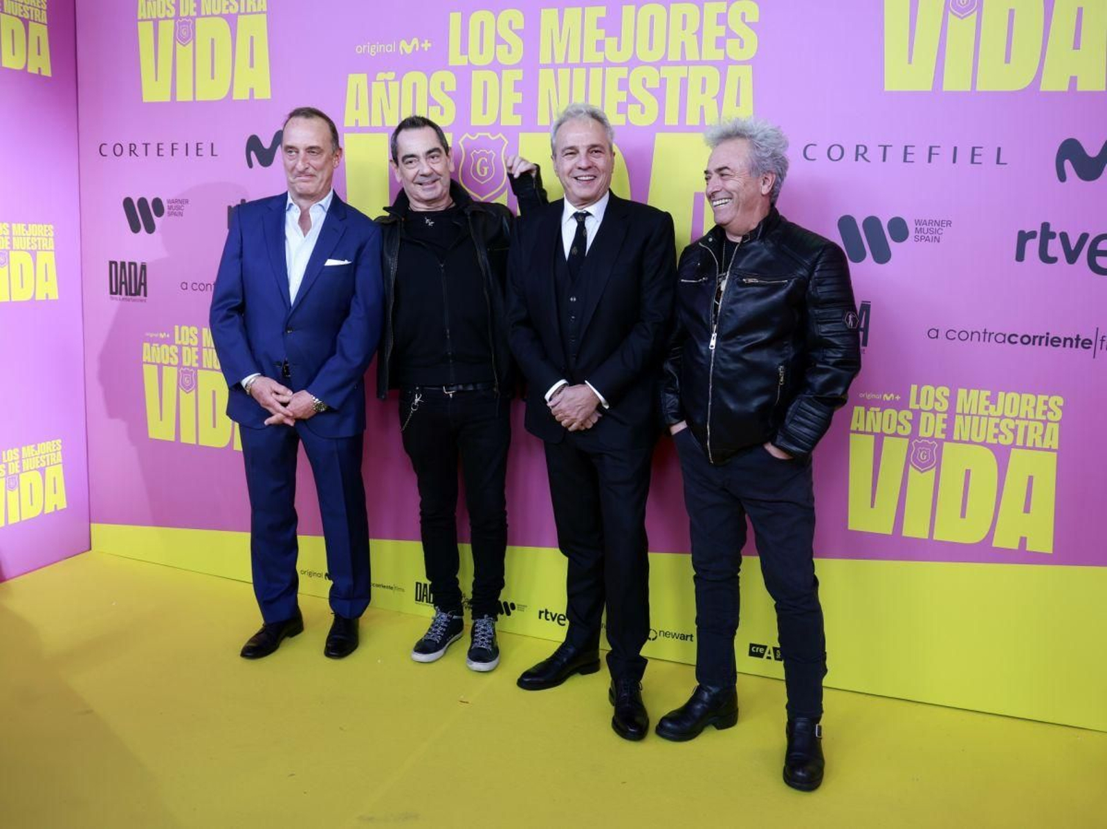 Hombres G en el estreno de “Los mejores años de nuestra vida”