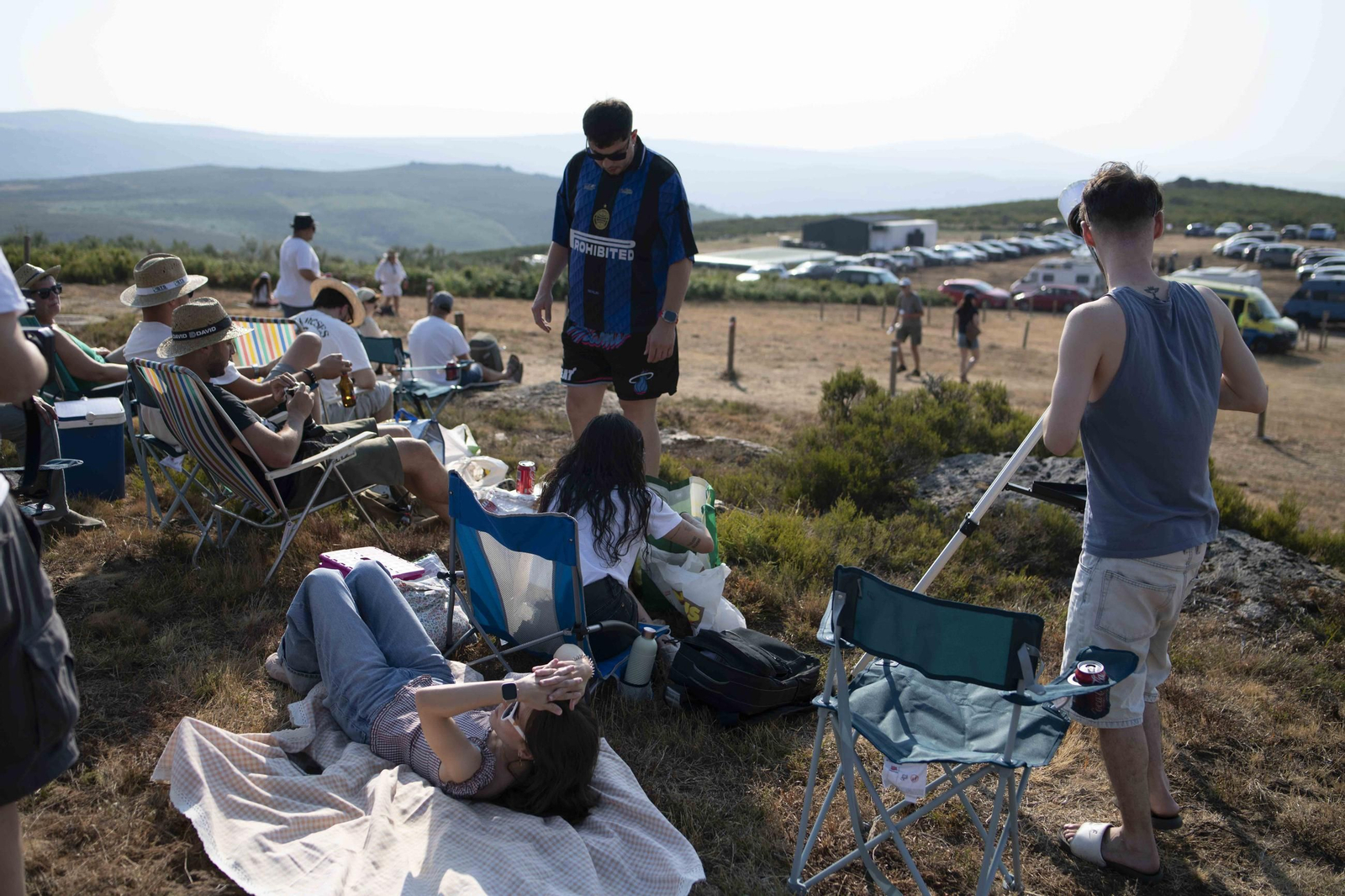 Galería | El observatorio de Trevinca, en A Veiga, vive una jornada histórica de eclipse