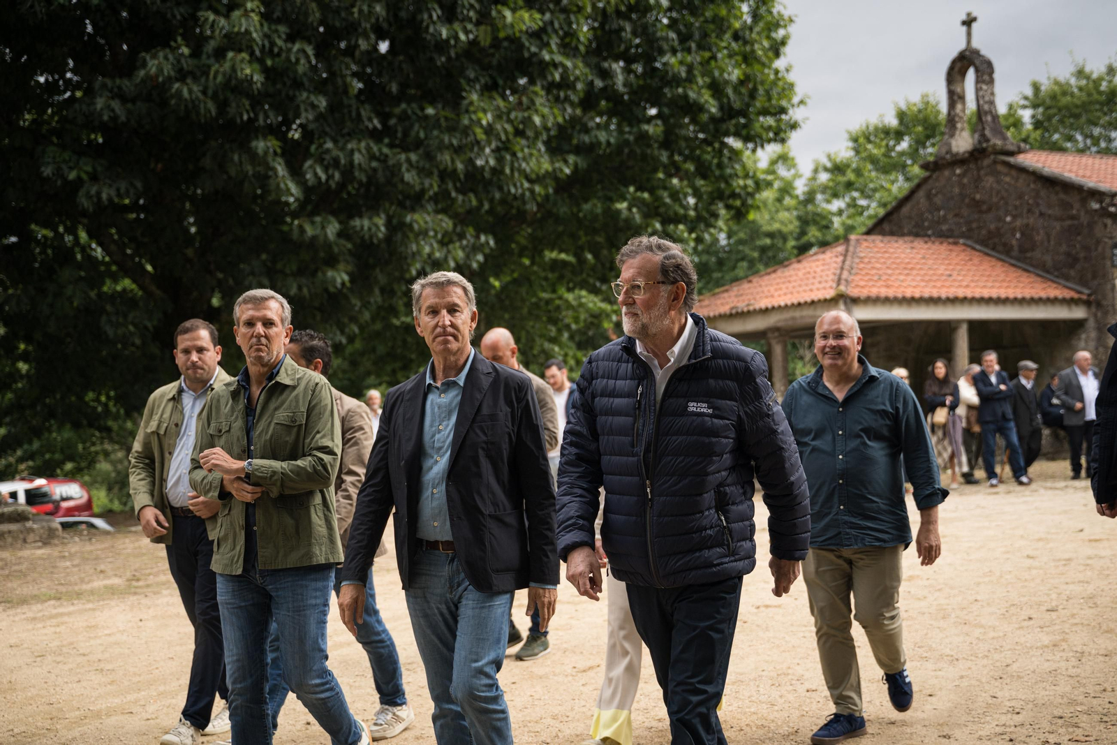 Galería | Feijóo y Rueda reúnen al PP en Cerdedo-Cotobade, así arranca el curso político en fotos