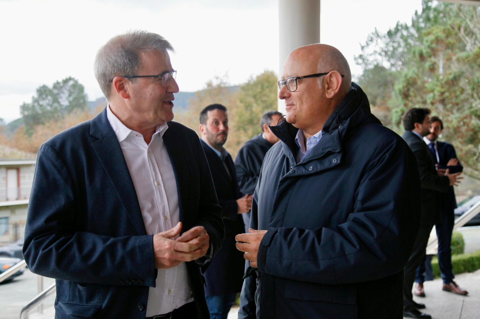 Galería | Luis Menor, el presidente de la Diputación de Ourense, en el Foro La Región, en imágenes