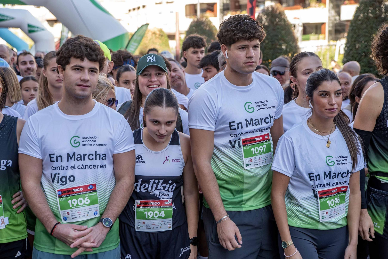 Galería | La Vigo en Marcha contra o Cancro congrega a 3.000 personas en su primera edición