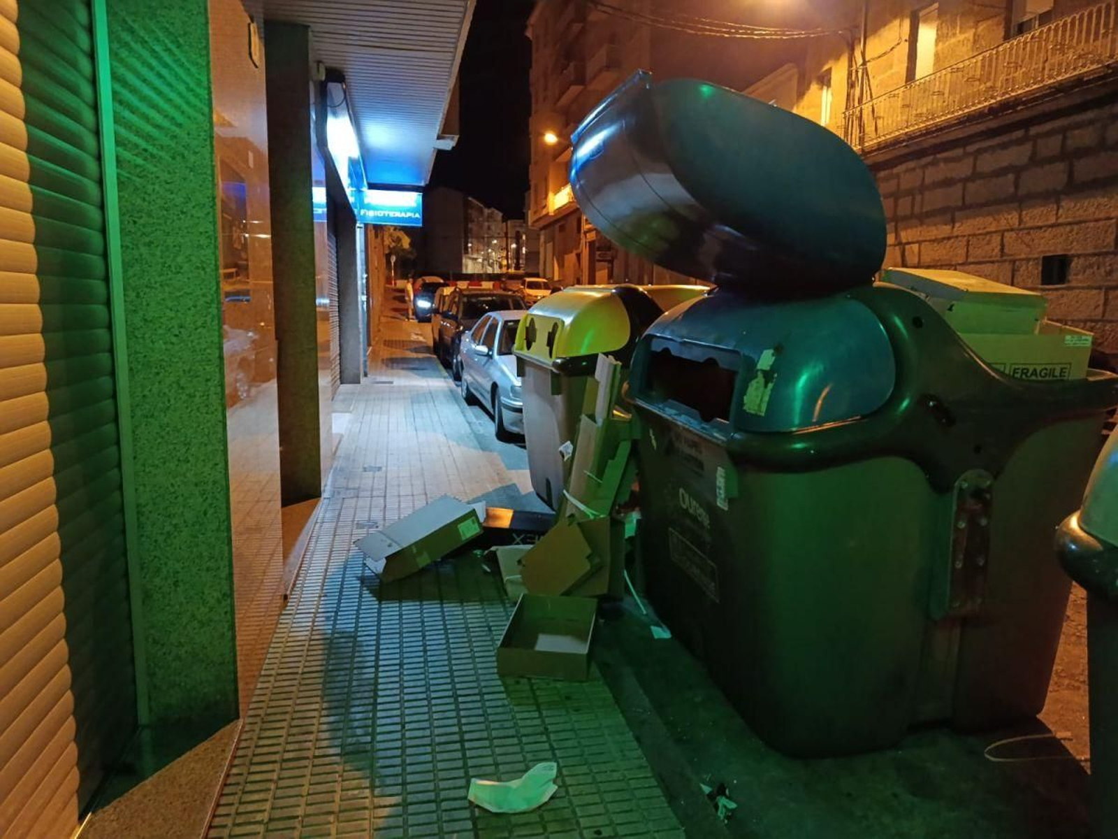 Basura en A Ponte.