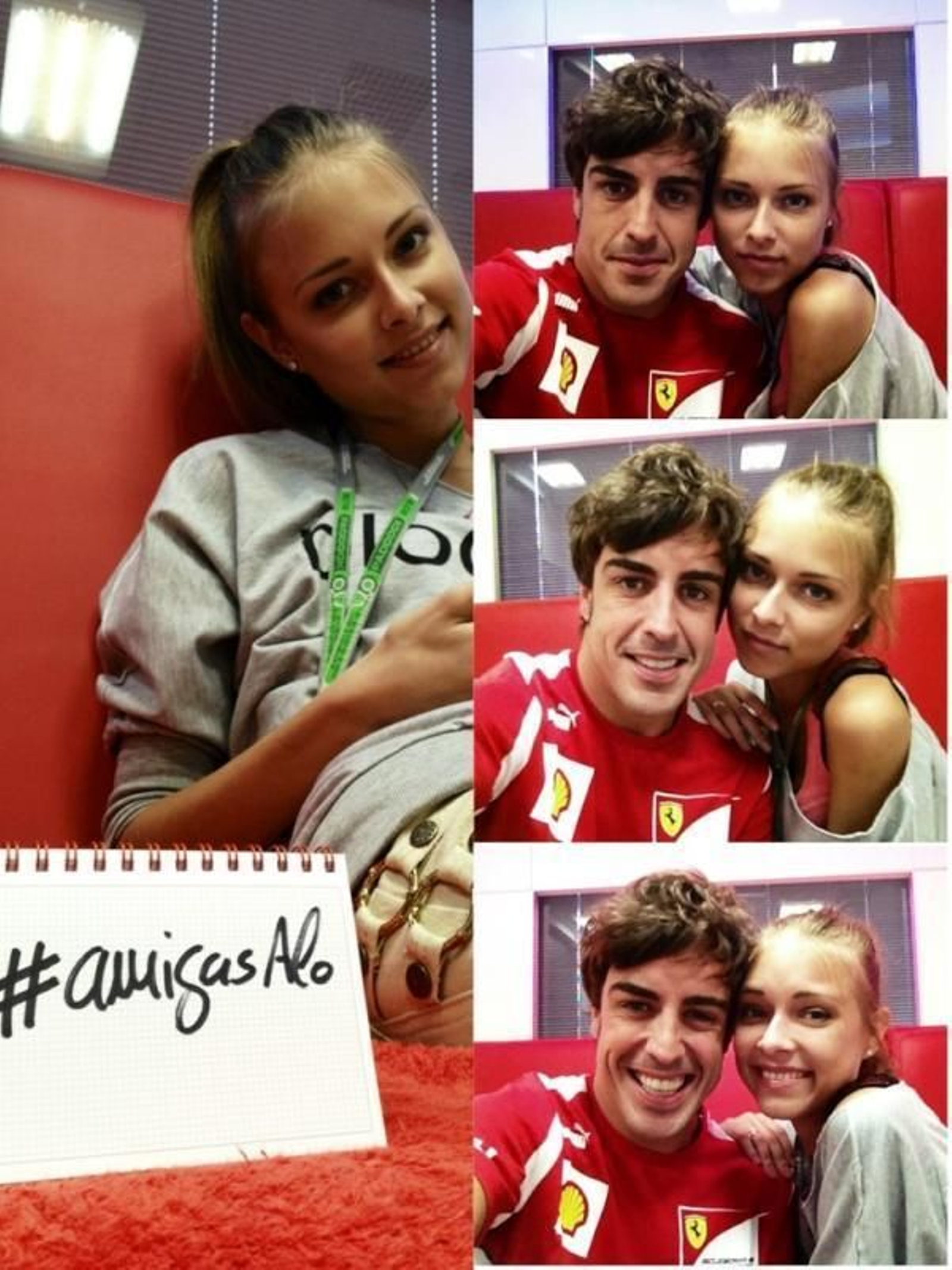 La modelo rusa Dasha Kapustina es la nueva novia de Fernando Alonso