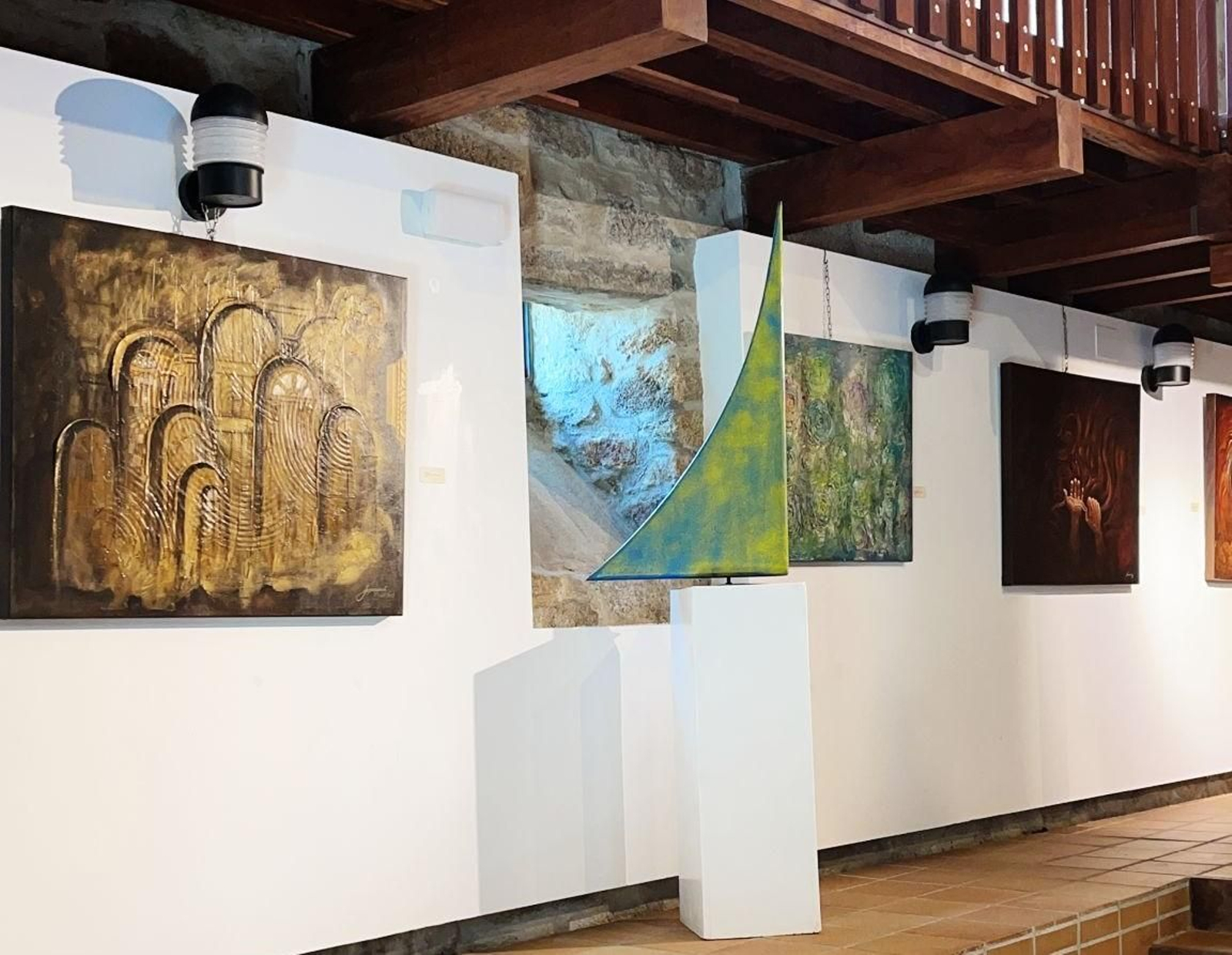 Obras del pintor portugués. (Foto: cedida).