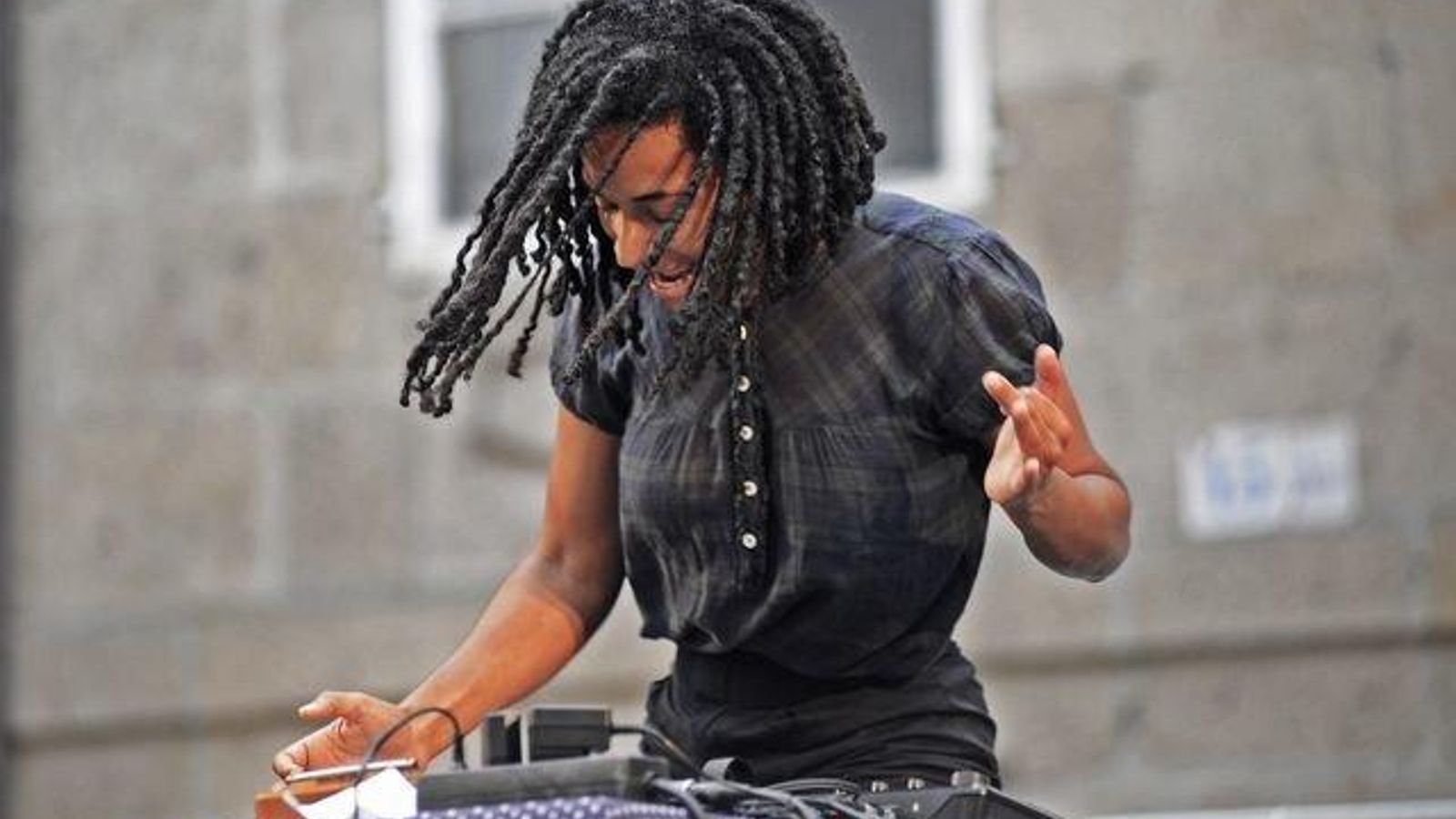 Ourense 27/6/18Concierto de Mounqup Bio Camille Hédoun en la plaza San Martiño Fotos Martiño Pinal