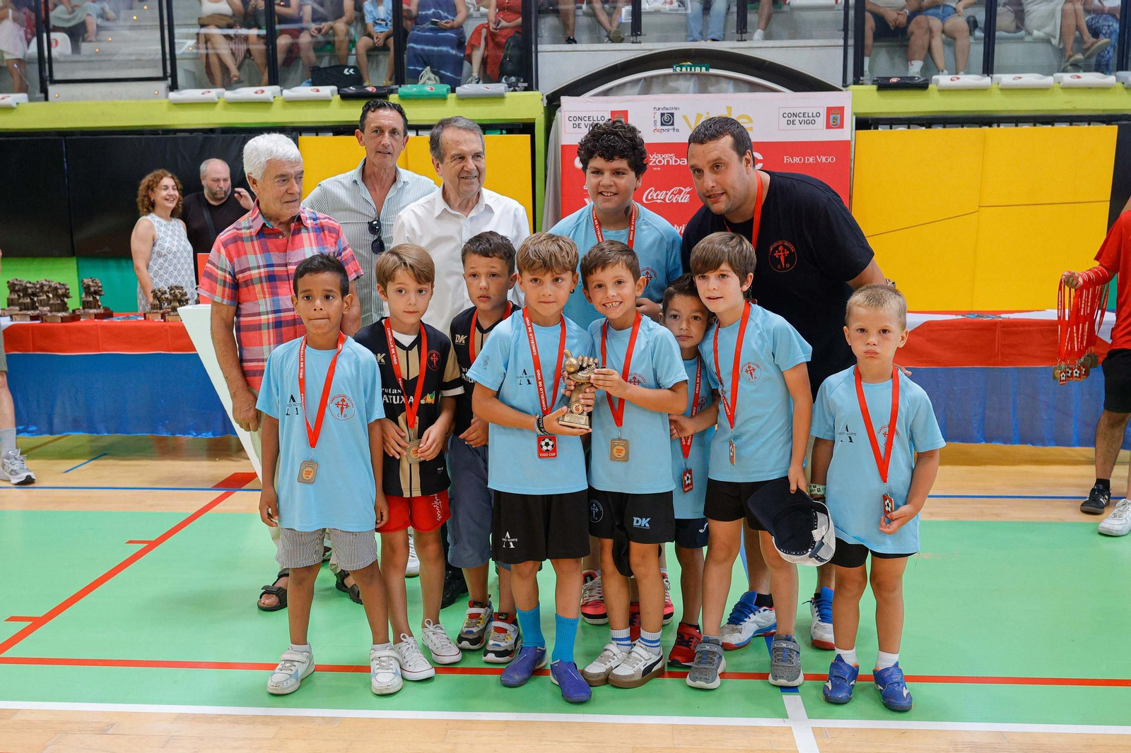 Galería | Clausura de la Vigo Cup con la entrega de medallas