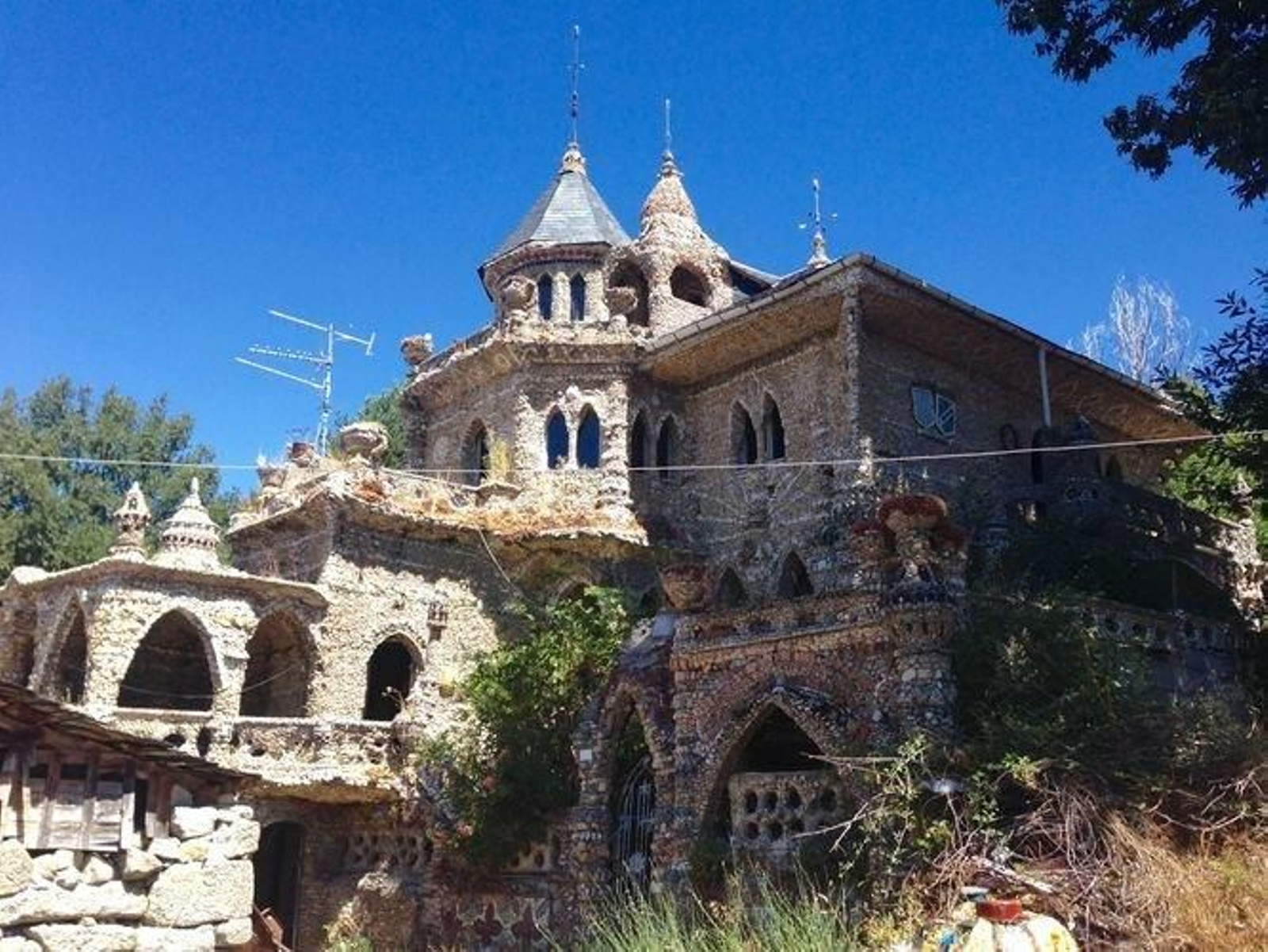 Imagen de la Casa das Pedriñas, situada en el municipio de A Veiga.