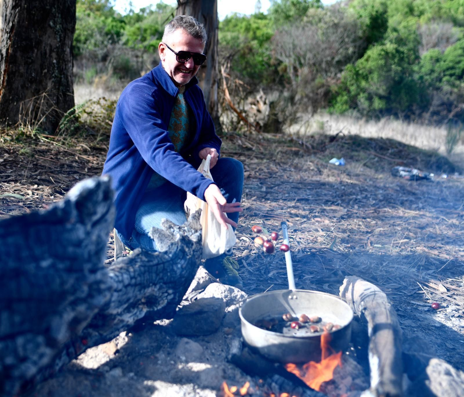 Galería | Montealegre se llena de familias que celebran magosto al aire libre