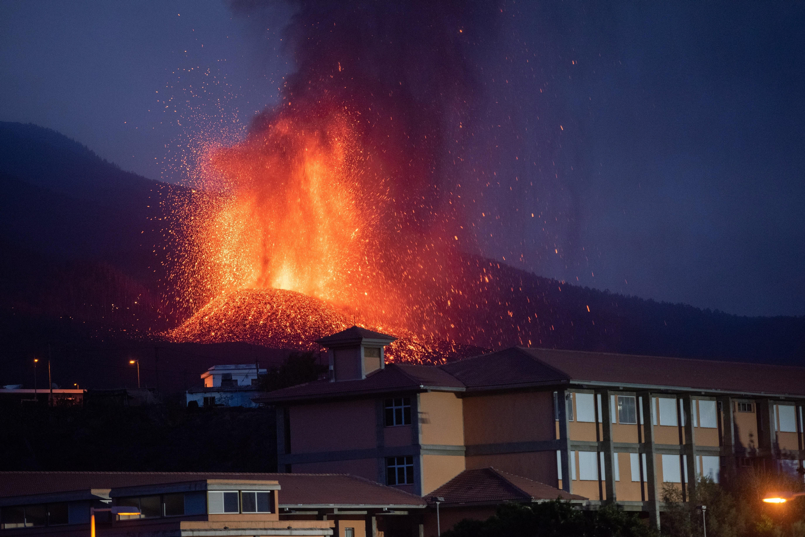 Volcán de La Palma. // EFE