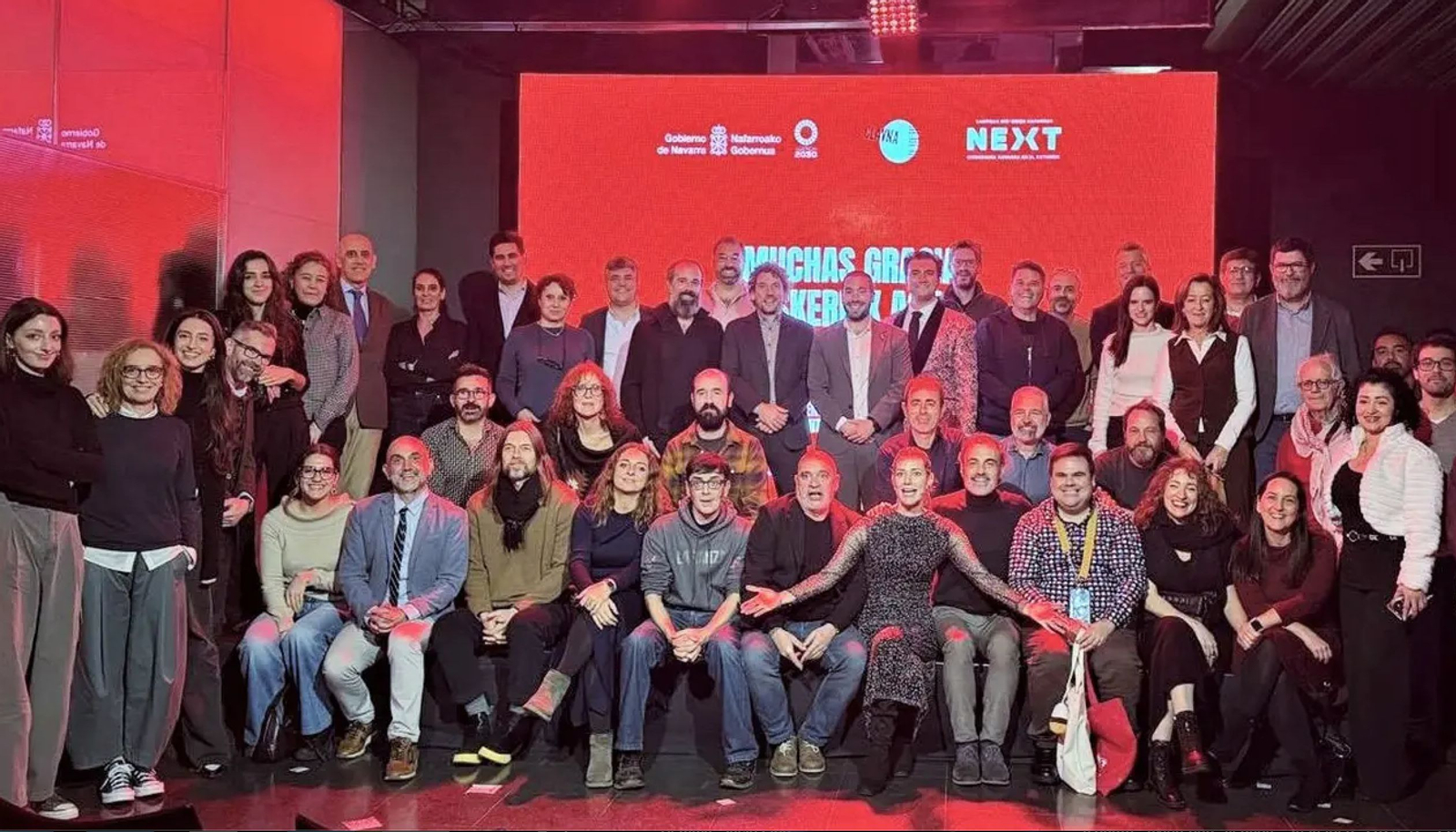 Encuentro del audiovisual navarro en Madrid