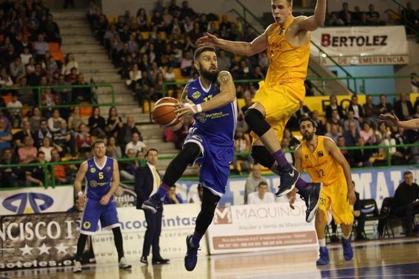 Ourense. 10-03-2017. Cob-Barcelona B. Paz