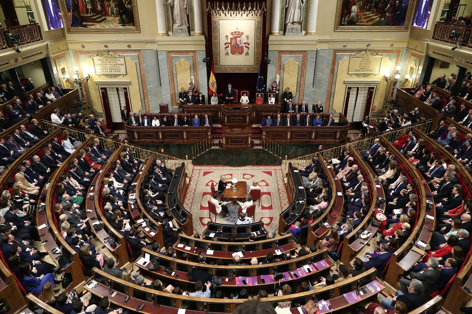 En la imagen el Congreso de los Diputados