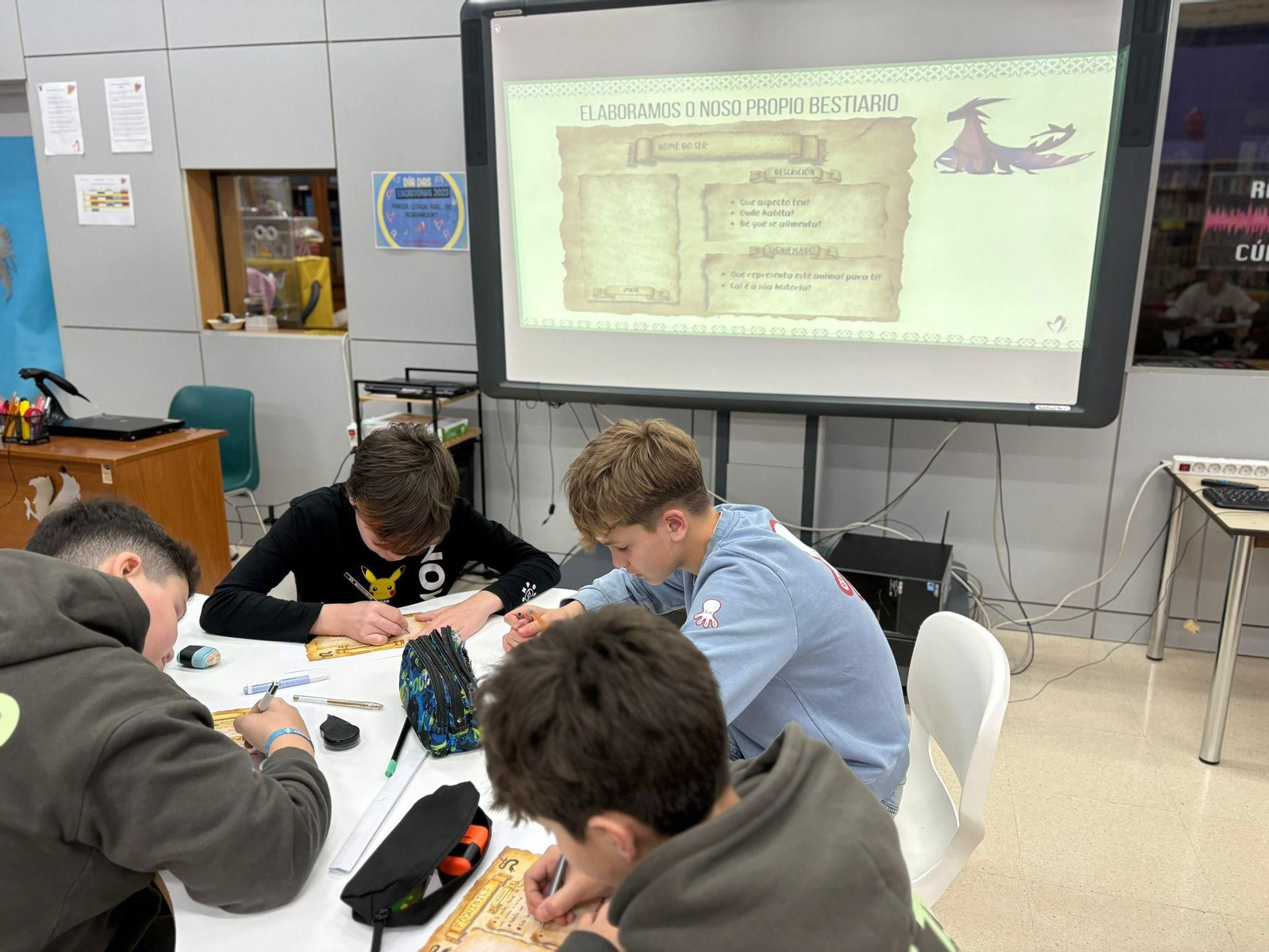 Semana da Historia en Maristas