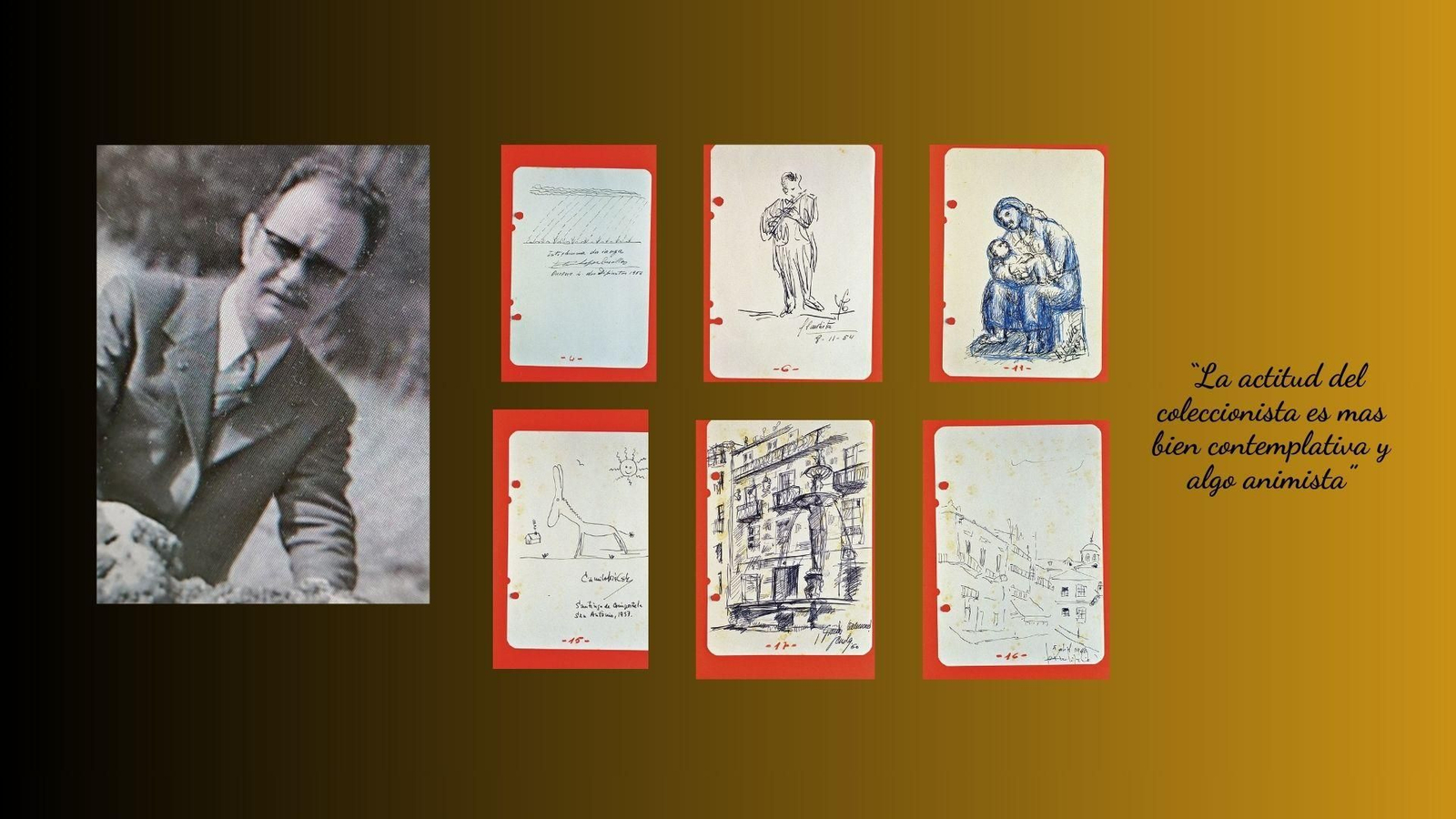 Artistas y escritores cariñosos con José Manuel Valencia