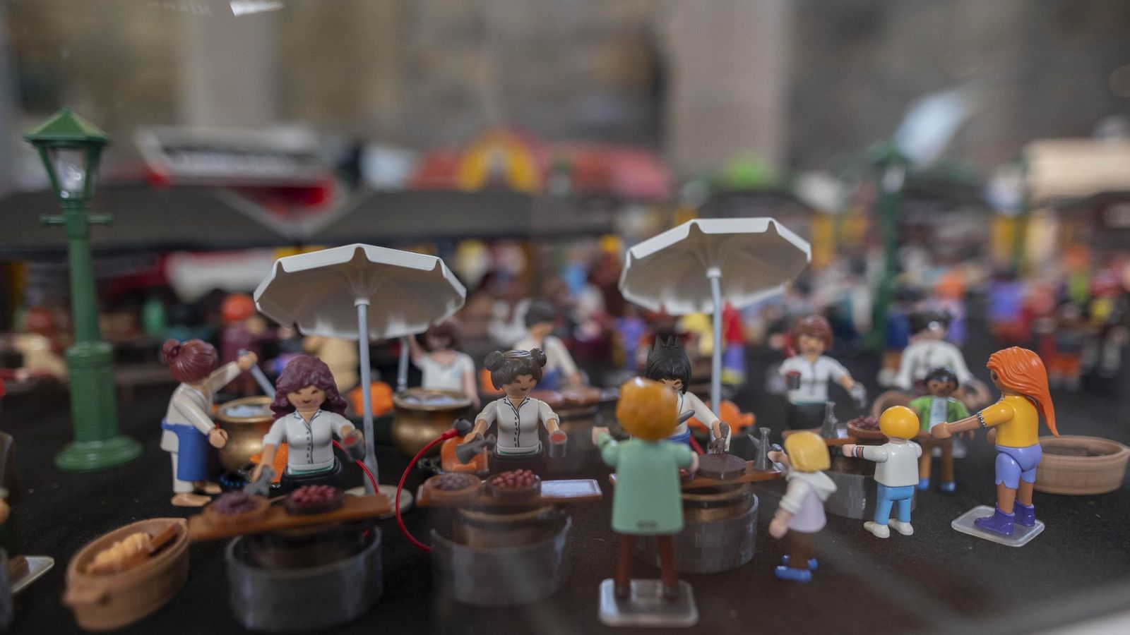 Las pulpeiras, también presentes