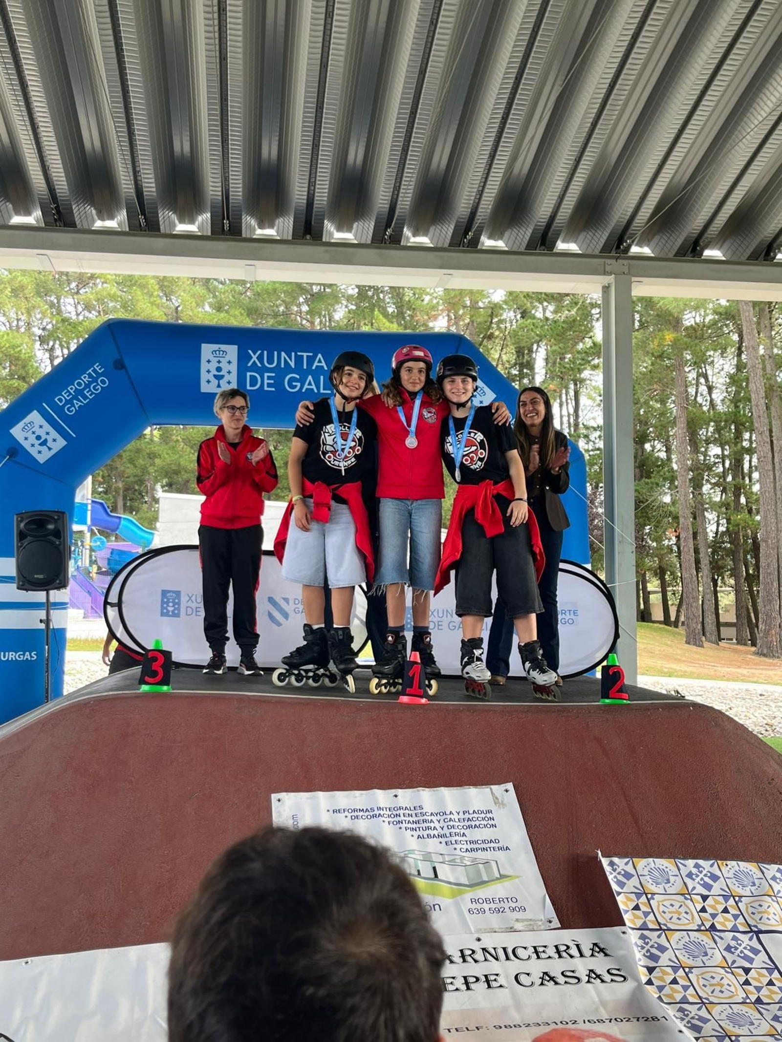 Roller, Meigas y Unity se reparten títulos en el Campeonato Gallego de Pump track
