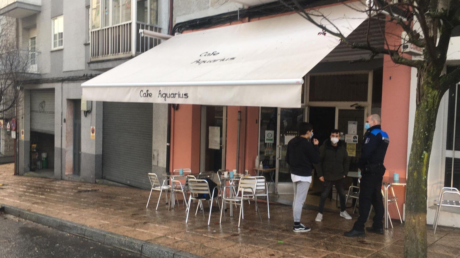 La Policía Local trabaja sobre la zona