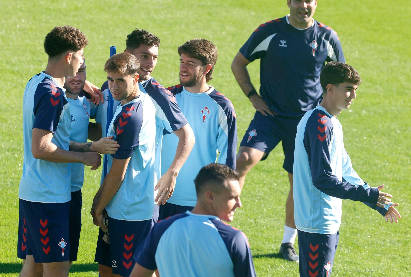 Galería | El Celta se prepara para una gran noche europea ante la Juventus