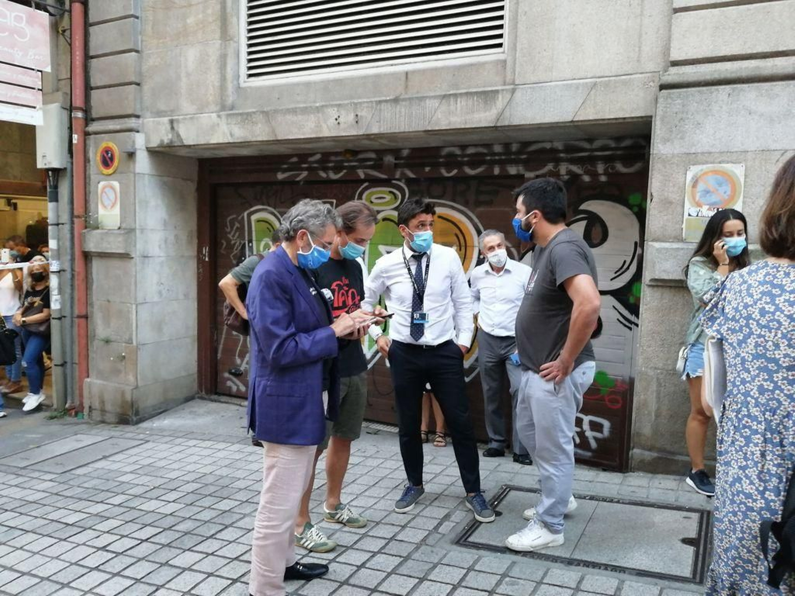 Un incendio se desata en la sede del Celta 75