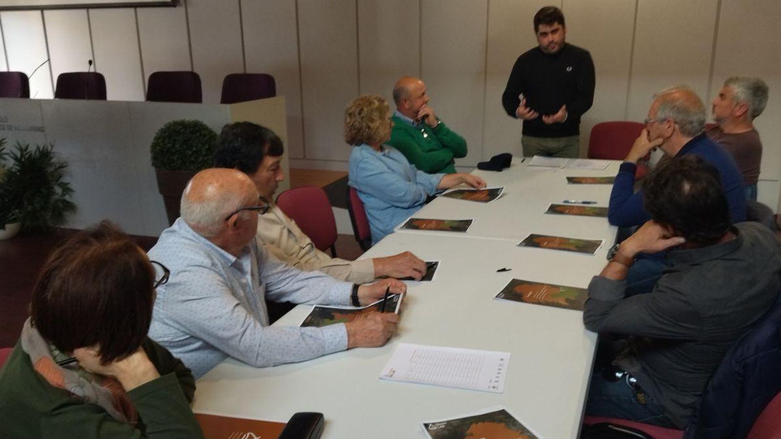 Reunión del proyecto SoutoLAB, en O Barco.