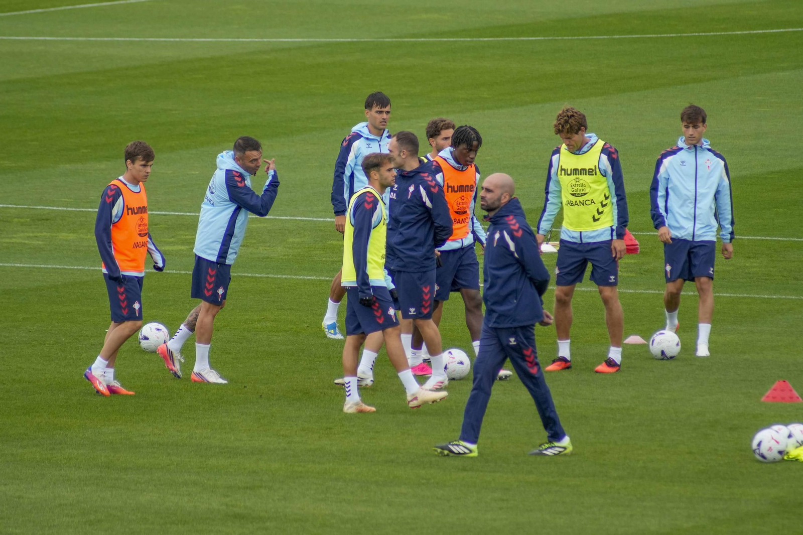 Galería | El Celta prepara su duelo ante Osasuna con Driouech ya incorporado
