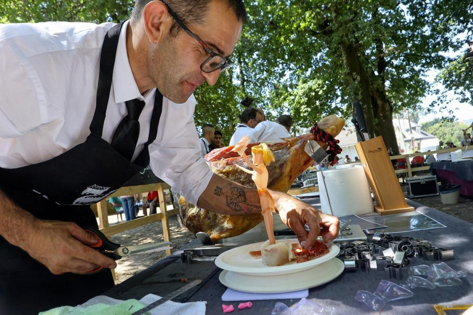 Galería | A Caniza vive su 60ª Feira do Xamón