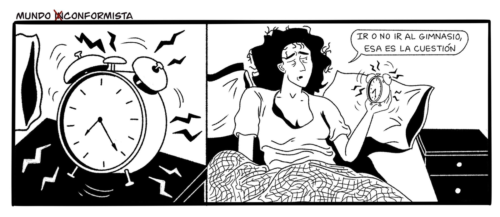 Tiras gráficas en enero de 2026: Mundo (in)conformista, por @txarka.ilustración