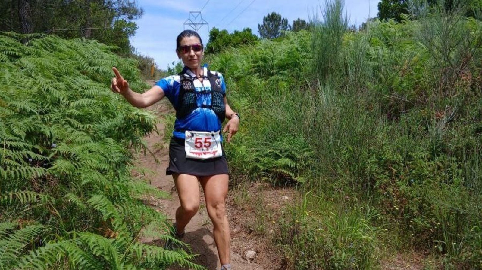 La naturaleza jugó una parte importante en esta jornada deportiva.