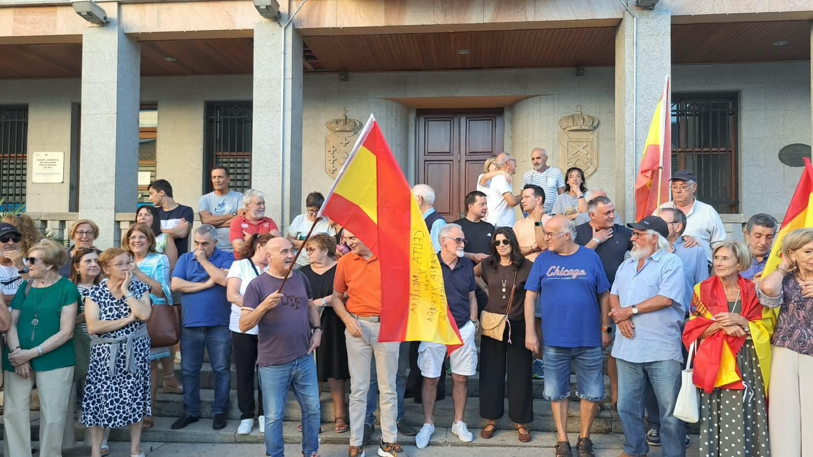 A Rúa sale a la calle para mostrar su apoyo a los ceutíes.