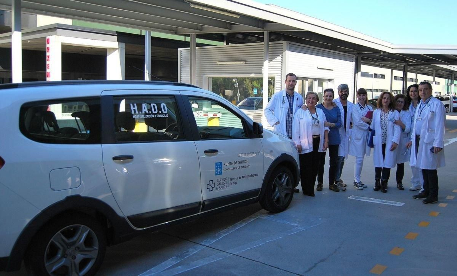 El servicio de Hospitalización a Domicilio está en una sede provisional en la zona de Docencia.