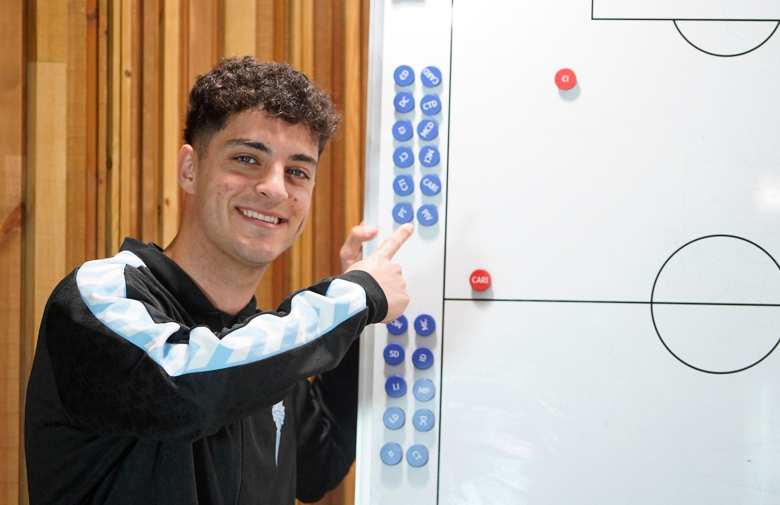 Hugo Álvarez: “Me siento más fino en el último tercio, que es lo que me demanda el míster”