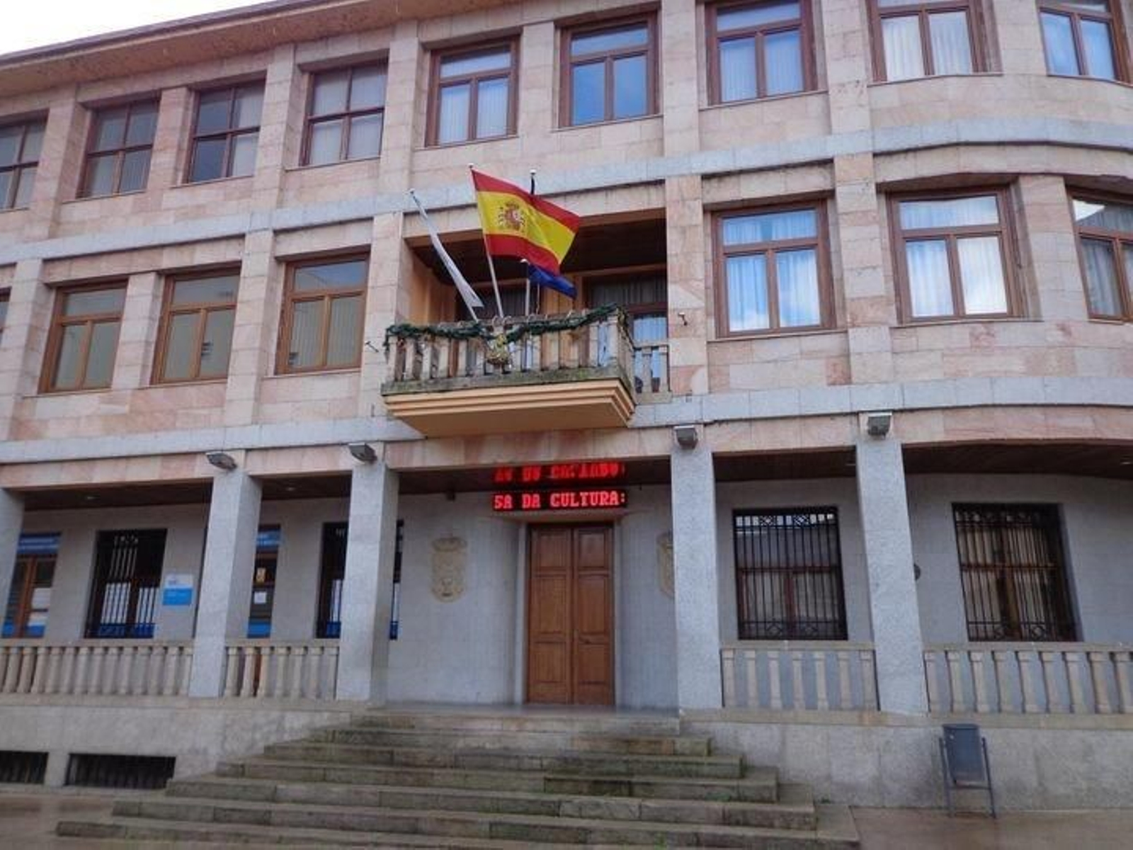 Concello de A Rúa. (Archivo)