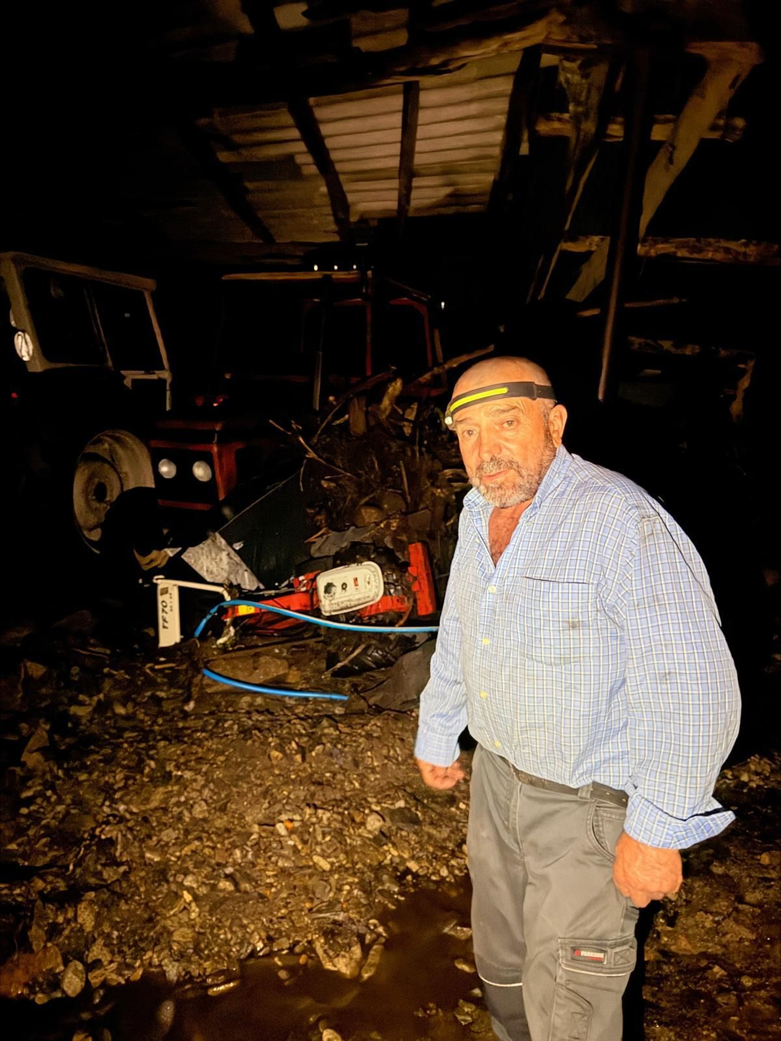 Galería | A Bouza, en Viana, zona cero de la destrucción en la provincia de Ourense por las lluvias torrenciales