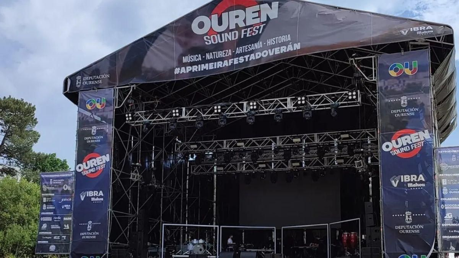 El escenario del OurenSound.
