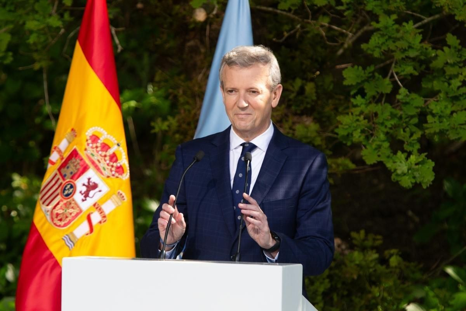 Alfonso Rueda, presidente de la Xunta.