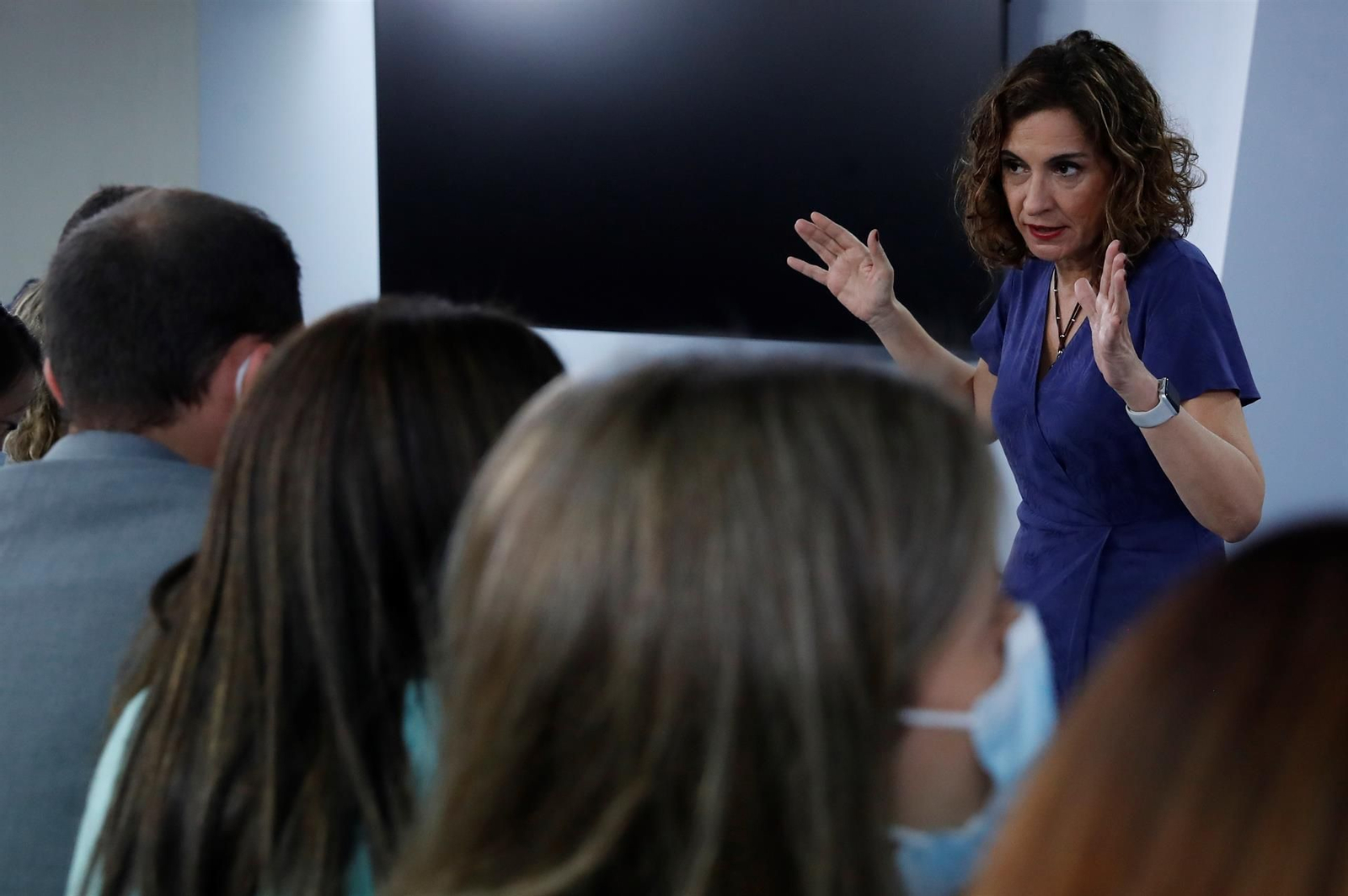 La ministra de Hacienda, María Jesús Montero