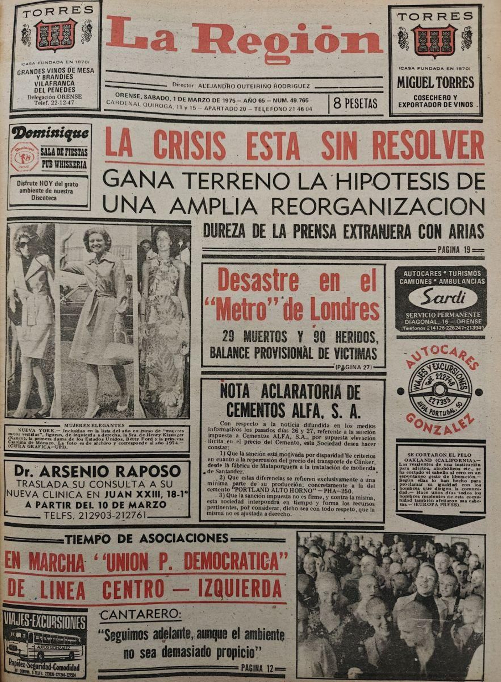 Hemeroteca 1 de marzo