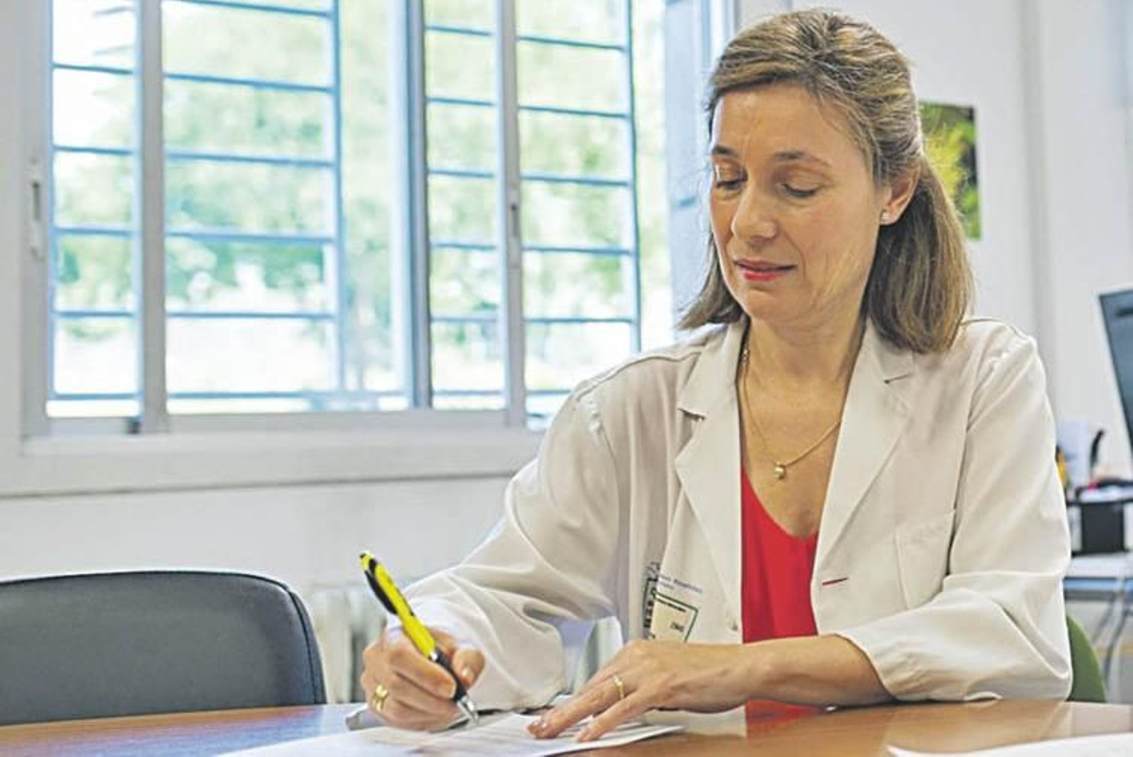María Milagros Fernández, directora de la Escuela de Enfermería del Campus de Ourense.