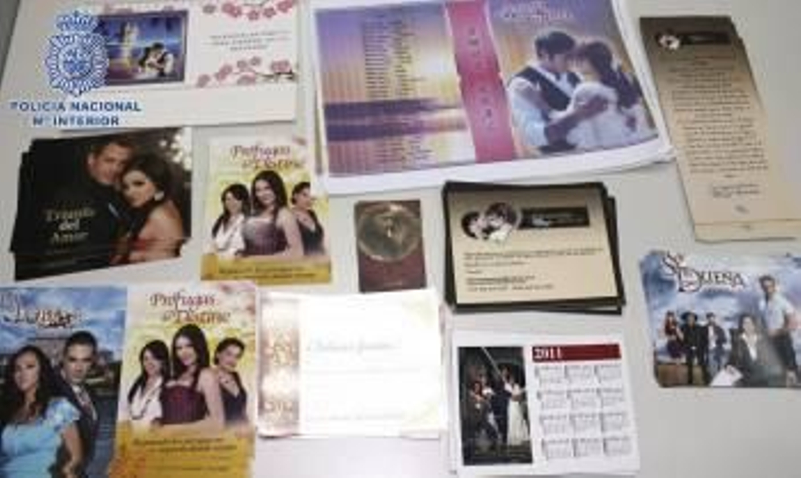 Varias de las telenovelas que los detenidos pirateaban procedentes de México o Venezuela. (Foto: POLICÍA NACIONAL)