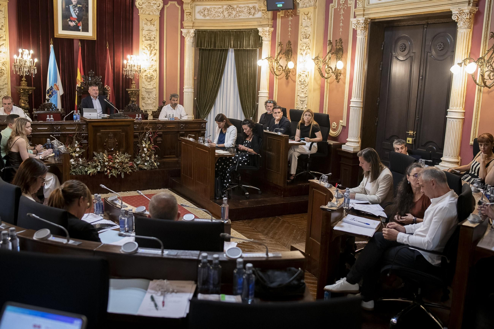 Imagen del pleno ordinario de agosto.