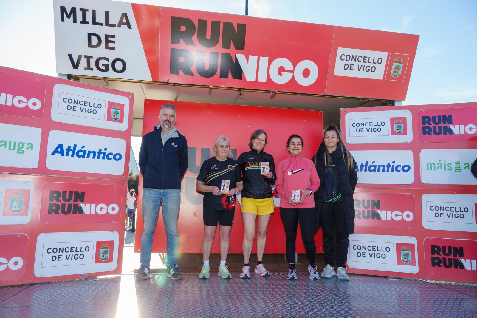 Galería | Pequeños y grandes disfrutan la Milla Cidade de Vigo con +Deporte Atlántico