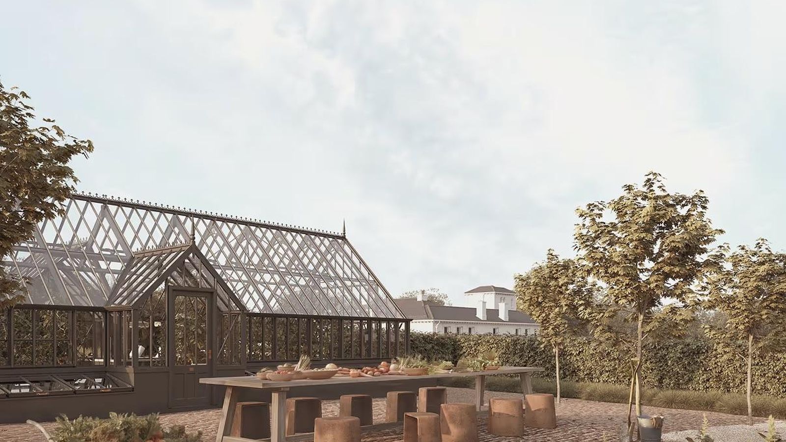 Long Lane, un proyecto de hotel y club privado de bienestar en la campiña inglesa
