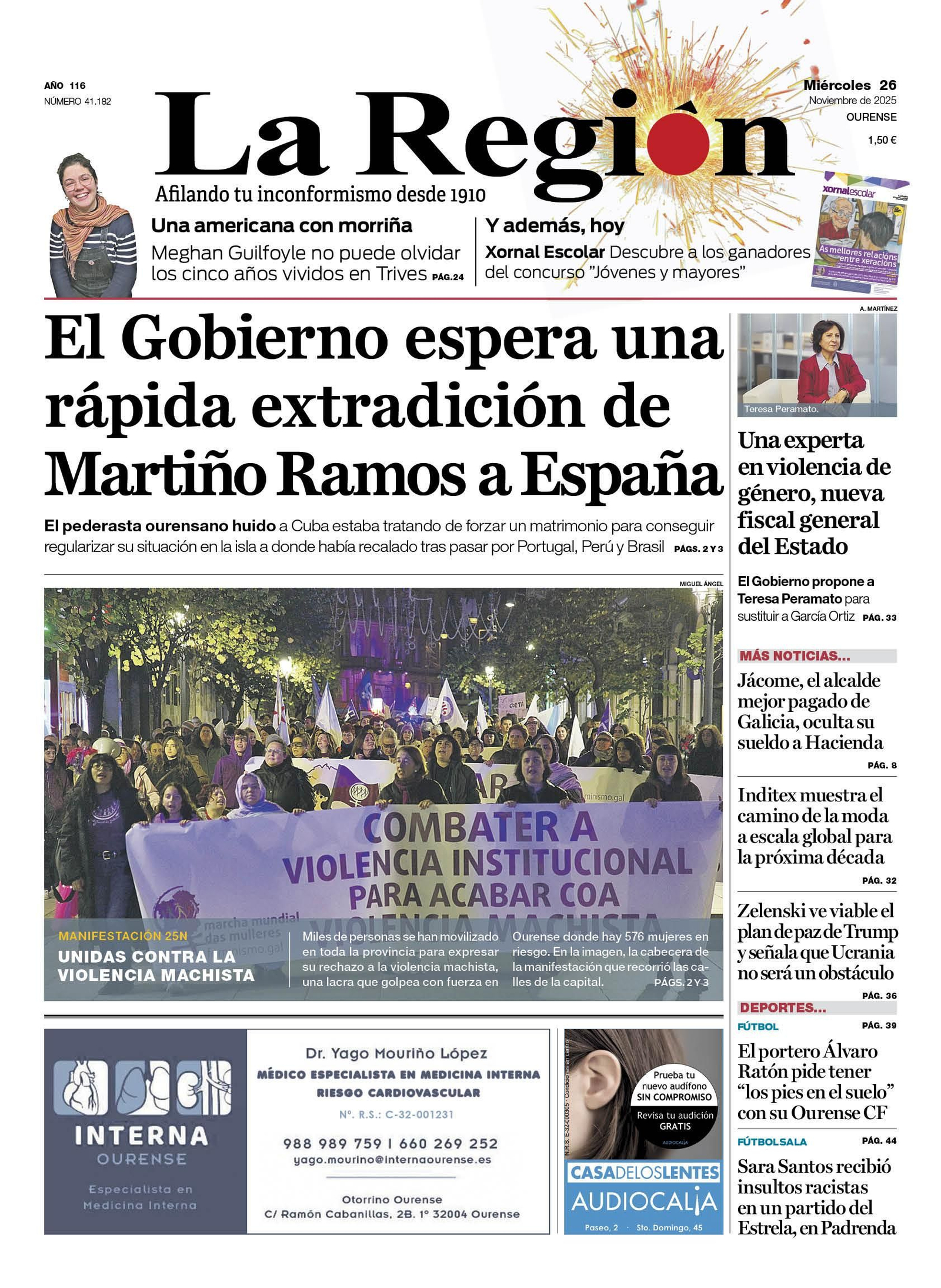 La portada de hoy
