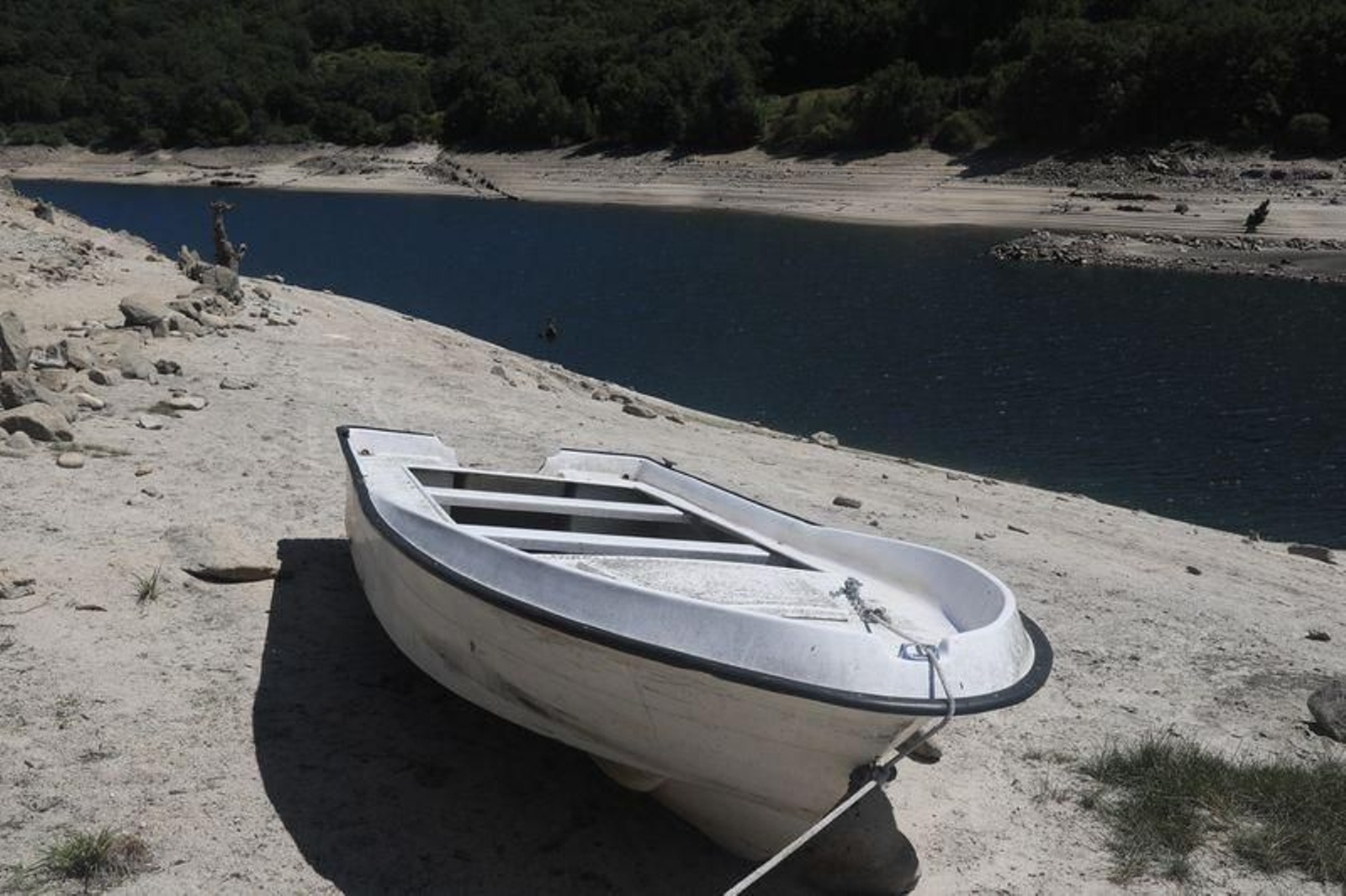 Embalse de As Portas, en Vilariño de Conso (José Paz).