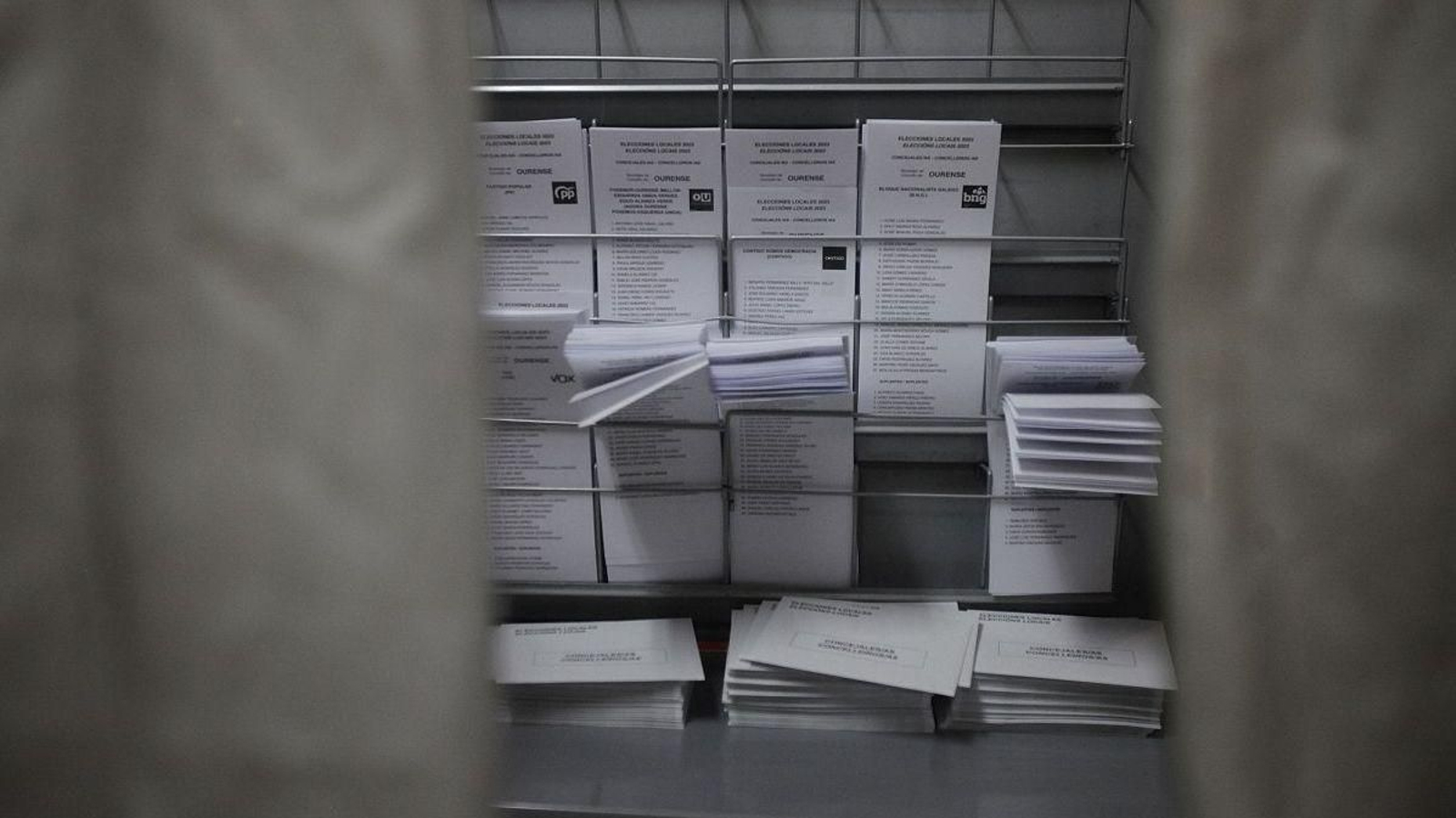 Papeletas de partidos políticos